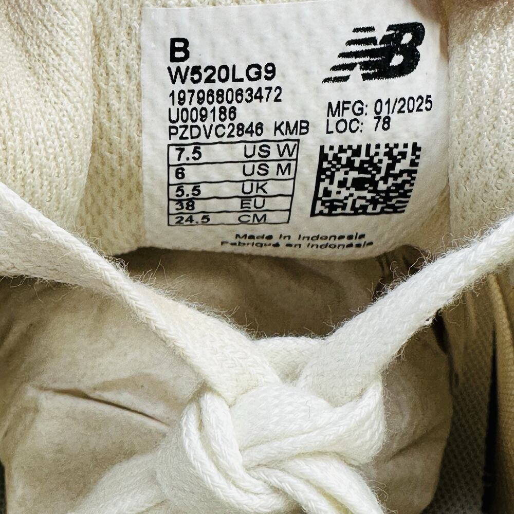 New Balance Fresh Foam 520 v9 ‘White Beige’ Running Shoes W520LG9 | Women’s 7.5 - Picture 8 of 10